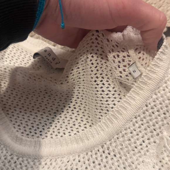 sandro 2 fringe Knit Sweater - Picture 4 of 5